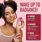 Lip Mask with Watermelon – Overnight Lip Repair, Intense Hydration & Smoothing – Dermatologist Tested, Korean Skin Care – 95% Natural, Clean Beauty, Cruelty-Free – 1 Pack