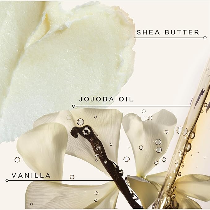 Carol's Daughter Black Vanilla Moisture and Hold Jelly, Hair Gel For Dry Hair with Shea Butter, Jojoba and Vanilla, 12 Fl Oz