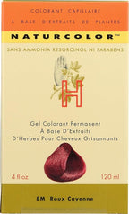 naturcolor Haircolor Hair Dye, 8M - Cayenne Red, 4 Fl Oz (8M)