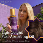 Argan Oil, 4 oz, Hair Oil Treatment for Dry Damaged Hair, Leave-in Conditioner, Hydrating, Strengthens, Natural, Cruelty Free