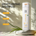 GK HAIR Vegan Color Treated Moisturizing Shampoo for Women Deep Conditioning Hair Mask with Keratin and Argan Oil Frizz Control Hydrate Treatment for Dry Damaged Hair – 33.8 Ounce