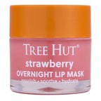 Tree Hut Strawberry Overnight Lip Mask, Hydrating Lip Treatment, Leave On Overnight for Soft, Smooth Lips, Holiday Gift & Stocking Stuffer, 0.6 oz