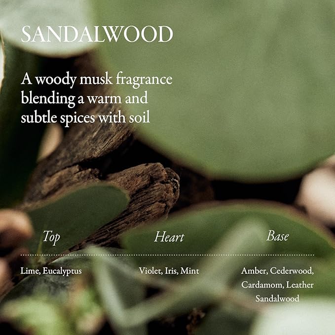 Sandalwood Intensive Perfume Hair Oil 1.35 Fl Oz, 40MLㅣHeat ProtectionㅣAnti-frizzㅣSplit end repairㅣ For all types