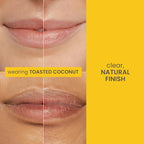 Burt’s Bees Stocking Stuffers, Lip Milk, Daily Lip Moisturizer, Toasted Coconut, Vitamin Enriched Moisturizing Lip Balm with Almond Milk and Jojoba Oil, Hydrating for Softer Lips, 1 Tube, 0.34 Fl Oz