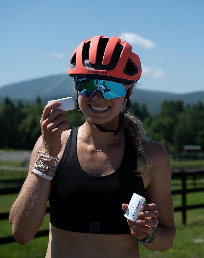 Dermatone Mineral Sunscreen Stick SPF 50 Zinc Oxide | Sunscreen Stick for Face and Body, Broad Spectrum UVA/UVB, Reef Safe, Moisturizing, Water Resistant (80 min), Fragrance Free, 0.5 oz