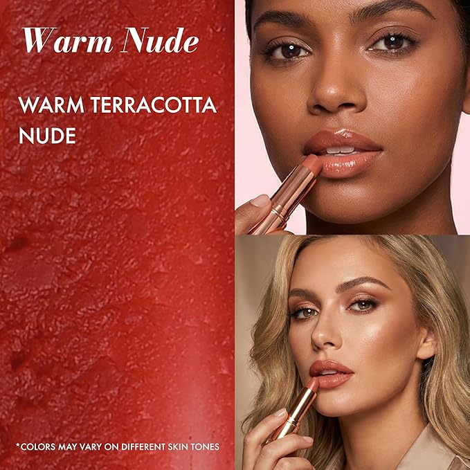 Tinted Lip Balm – Hydrating Lip Tint with Cold-Pressed Oils, 10% Squalane & Ceramides – Natural Color, Moisturizing Lip Butter for Soft Lips – Clean, Non-Toxic Lip Care for Women – 001 WN