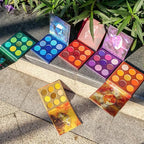 docolor Eyeshadow Palette 54Colors Gemstone Eye Shadow Palette Highly Pigmented Mattes Glitter Shimmers Smokey Cream Powder Blendable Long Lasting Waterproof Colorful Professional Makeup Palette