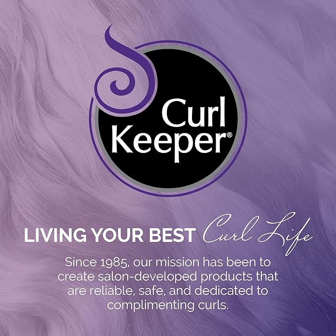 Original Curl Keeper Anti-Frizz Curl Defining Hair Styler (12 Oz) - Lightweight Curl Definer Liquid Gel for All Weather Conditions - Wavy & Curly Hair Products for Women (Cream Alternative)