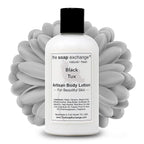 The Soap Exchange Body Lotion - Black Tux Scent - Hand Crafted 8 fl oz / 240 ml Natural Artisan Skin Care for Hand, Face, & Body, Moisturize, Hydrate, & Protect. Made in the USA.