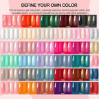 COSCELIA 53pcs Gel Nail Polish Kit with U V light and Drill Starter Kit 35 Colors Gel Nail Polish with 5pcs Top Base Coat Nail Art Professional Gel Manicure Kits Christmas Gifts for Women Teens Girls