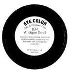 Antique Gold Carmel Bronze Shimmer Pressed Powder Single Vegan Eyeshadow; Talc, Paraben & Cruelty Free