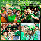 Boko 50ML Body Glitter Gel, Green St. Patrick's Day Chunky Glitter Gel for Face Hair Body Sparkle Makeup, Mermaid Face Glitter Sequins for St. Patrick's Day Concert Party Rave Accessories