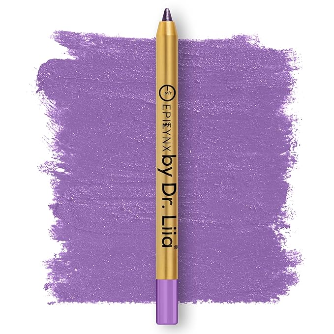EPILYNX Eyeliner Pencil - Long Lasting Smudge Proof & Waterproof Eyeliner Pencil - Eye Liner Pencils - Hypoallergenic, Vegan, Gluten-Free Eye Pencil - Royal Purple Shimmer, 1.2ml