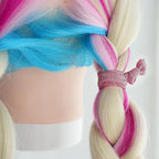 MEEDEE 100 Pack Dusty Rose Color Hair Ties For Women No Crease Soft Elastic Ribbon No Damage Pink Hair Ties Dusty Rose Knotted Ouchless Hair Ribbon Yoga Hair Ribbons Elastic Bracelets