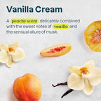 ATTITUDE Body Lotion for Sensitive Skin with Oat, EWG Verified, Dermatologically Tested, Vegan, Vanilla Cream Scent, 8 Fl Oz