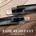 Brown Eyeshadow Stick Makeup Set 10PCS, Neutral Shimmer And Matte Cream Eye Shadow Palette, Metallic Bronze Smoky Eyeliner Brightener Crayon Pencil Kit, Ideal Gift for Women -Love's Gifts