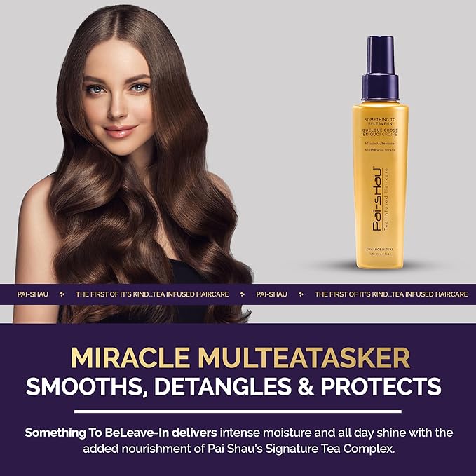 Pai-Shau Something To BeLeave-In Leave In Conditioner Spray For Detangling, Heat Protection, And Frizz Control