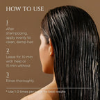 HADAT Hydro Spa Hair Treatment – Professional Hair Mask for Deep Moisturizing Repair and Shine – Macadamia Oil – Salon Quality for Dry Damaged Color-Treated Hair – Israeli Haircare (8.45 Fl Oz)