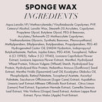 Hanz de Fuko Sponge Wax – Premium Men’s Hair Styling Wax for a Medium Hold, Semi-Matte Finish – Ideal Texture Product for All Hair Types, Especially Thick Hair – 2 oz, Travel Size