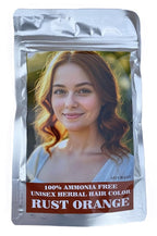 FUEL THE ARMY® 80% Natural Hair Dye 100 Grams (Rust Orange)