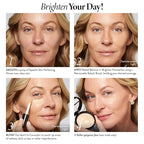 LAURA GELLER NEW YORK Award-Winning Baked Balance-n-Brighten Color Correcting Powder Foundation - Golden Medium - Buildable Light to Medium Coverage - Demi-Matte Natural Finish