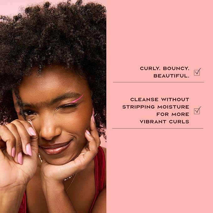 SheaMoisture Shampoo Coconut and Hibiscus, for Thick, Curly Hair, to Cleanse & Hydrate, 24 oz