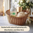 Shower Body Cream - Pear with Shea Butter, Collagen, Vitamin E and Aloe Vera - Moisturizing, Nourishing, and Soothing Skin Care - By Natural Splash.