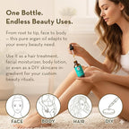 Pure Body Naturals Argan Oil for Skin and Face - 4 fl oz Cold Pressed, Light, Non-Greasy, Nourishing Pure Argan Oil for Hair - Aceite de Argan