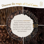 Mulberry Silk Skinny Hair Match Scrunchies for Women, Anti-Breakage Hair Ties for Curly, Thick & Thin Hair, 100% Silk, Satin Hair Scrunchies for Buns & Ponytails, Brown/Medium/Deep Brunette, 4-Pack