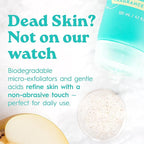 Tree To Tub Exfoliating Face Wash - Gentle Facial Exfoliator & Face Scrub w/Salicylic Acid for Glowing Skin - Non-Irritating Exfoliant to Remove Buildup & Refine Texture - For All Skin Types