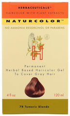 naturcolor Haircolor - Turmeric Blonde Hair Dye, 4 Fl Oz (7R)