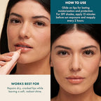 Kopari Lip Love Moisture Balm in Watermelon SPF 30, Tinted Mineral Lip Sunscreen with Ceramides & Squalane, Clean Vegan Hydrating Balm, 0.35 oz