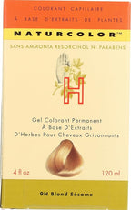naturcolor Haircolor - Sesame Blonde Hair Dye, 4 Fl Oz (9N)