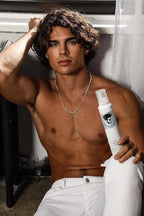 Avenue Man Curl Defining Mousse - Lightweight Styling Curl Foam for Defined, Frizz-Free Curls - Curly Hair Mousse for Men with Argan Oil, Aloe, and Green Tea Controls Frizz & Adds Shape - (6.0 Oz)