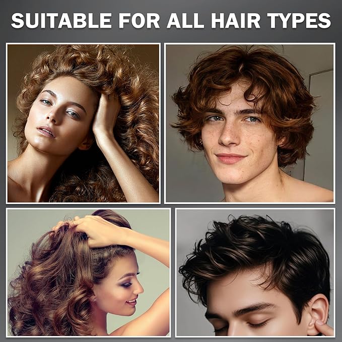 DAMUSI Hair Styling Powder for Men & Women - Volumizing and Texturizing Powder Matte Finish Natural Look Mattifying Hair Texture powder All-Day Hold(2PCS)