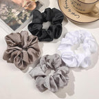 Hair Scrunchies for Women - Hair Ties No Damage Both for Thick Hair or Thin Hair Curl Hair No Crease Scrunchies Ponytail Holder No Hurt Your Hair