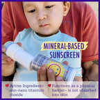 California Baby Super Sensitive SPF 30+ Sunscreen Stick | Unscented Baby Sunscreen for Face + Body | Travel Size Mineral | 0.5oz