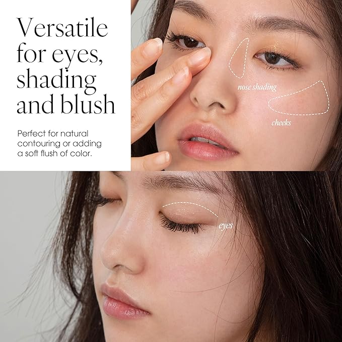 STEP BASIC 220 FEEL SO BROWN, Longwear Eyeshadow Single, High-Pigment Eye Shadow Compact, Smooth & Blendable Colors, Crease-free (1.7g, 0.004 oz.)