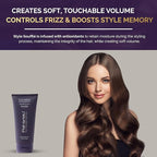 Pai-Shau Biphasic Infusion & Style Soufflé Set - Oil-Free Hair Rejuvenating Serum - Provides Shine, Thermal, and Environmental Protection, 4oz & Medium Hold Styling Cream for All Hair Textures, 5.9oz