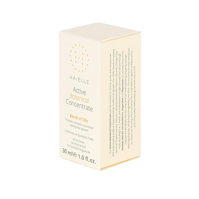 Active Botanical Concentrate – Revitalizing Hair Growth Oil, Split Ends Treatment – Combats Frizz, Fly-aways, Hydrates Hair, 30 ml / 1 fl. oz.