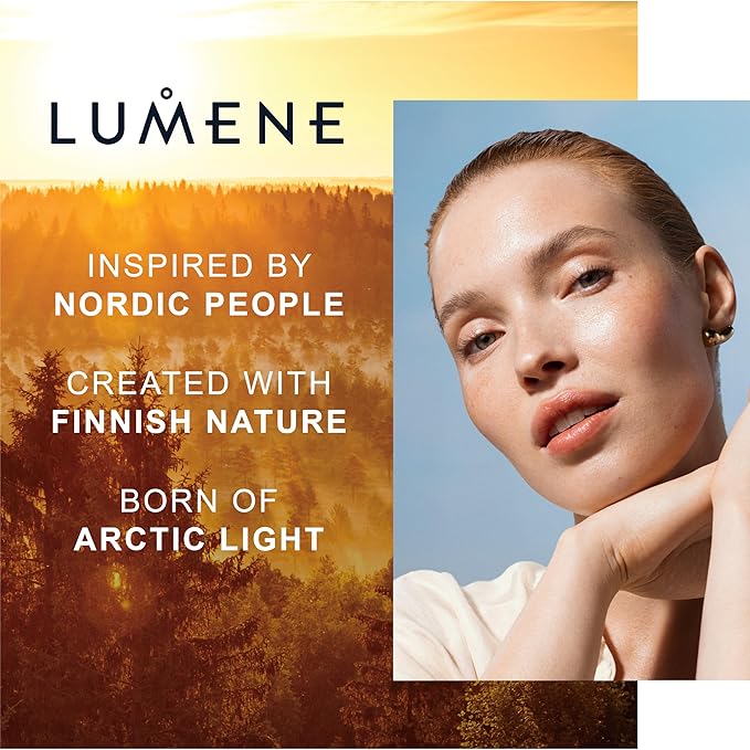 Lumene Invisible Illumination [Kaunis] Liquid Bronzer - Skincare-Infused Bronzing Drops with Buildable Texture - Made with Pearlescent Pigments for a Luminous Complexion - Deep Glow (15ml)