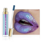 Maydear Chameleon Lipstick, High Pigmented for Women Metallic Shine Lip Gloss, Full-Coverage Multichrome Long Lasting Rainbow Makeup, Blue Purple