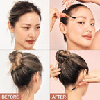 Hard Fix Hair Mascara – Strong Hold, Edge Control, Slick Back Stick with Dual-Brush Design for Precision Styling, Non-Greasy All-Day Fix, Easy-Wash Formula