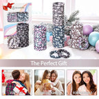 Bessrung 50 Pack Seamless Elastic Hair Ties for Women Girls, No Damage Ponytail Holders for Thin Thick Hair, Snag-Free Hair Bands for Women's Hair, Hair Accessories Christmas Gift(Chocolate brown)