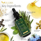 Oleuma™ TrichoGenesis Complex – Pharmacist-Formulated Bioactive Scalp & Follicle Pre-Wash Oil with Pumpkin Seed, Rosemary, Bhringraj, Black Cumin, Jojoba, Saw Palmetto, Peppermint & Vitamin E (50 mL)