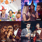 Halloween Face Glitter Gel,Orange Purple Skull Pumpkin Body Glitter Face Paint,Chunky Giltter for Face Body Hair,Kid’s Colorful Shimmering for Party Rave Music Festival Carnival Makeup