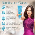 Crack HAIR FIX Shampoo with Twist Bottle | Moisturizing & Strengthening Sulfate-Free Formula | Protects Against Dryness, Reduces Breakage & Restores Shine | 8.5 Oz / 241 G