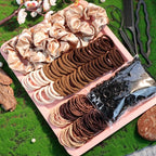 YANRONG 1159PCS Hair Accessories for Woman Set Seamless Ponytail Holders Variety Hair Scrunchies Hair Bands Scrunchy Hair Ties For Thick and Curly (1159PCS (brown))