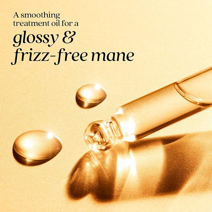 Fable and Mane MahaMane Smooth & Shine Hair Serum - Protective Oil Treatment for Dry, Damaged Hair. 1.8FL oz