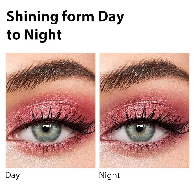 Boobeen 5-Color Eyeshadow Palette, Brown Neutral Tones with Matte Shimmer Glitter Finishes, Long-Lasting Everyday Makeup Palette，Blendable & Pigmented,Travel-Friendly